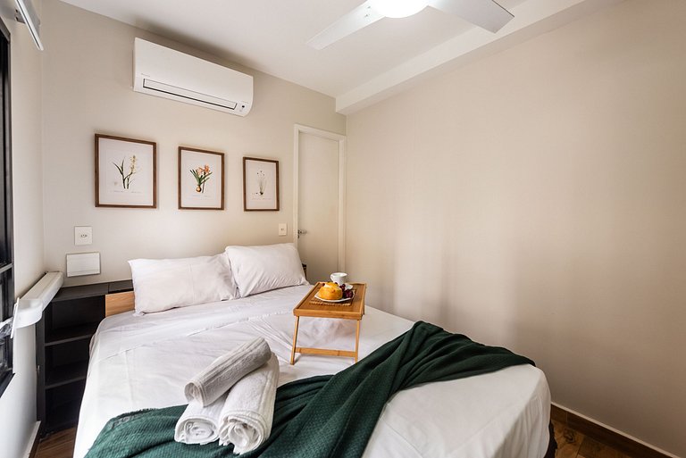 MI511 Studio Charmoso e Confortável p/ Até 4