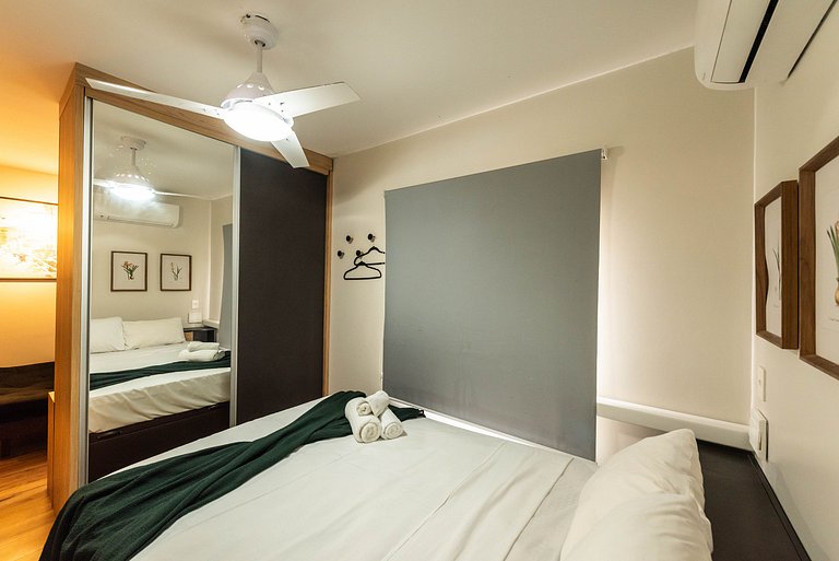 MI511 Studio Charmoso e Confortável p/ Até 4