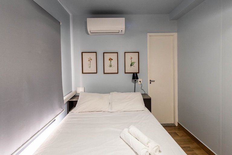 MI611 Studio Charmoso e Confortável p/ Até 4