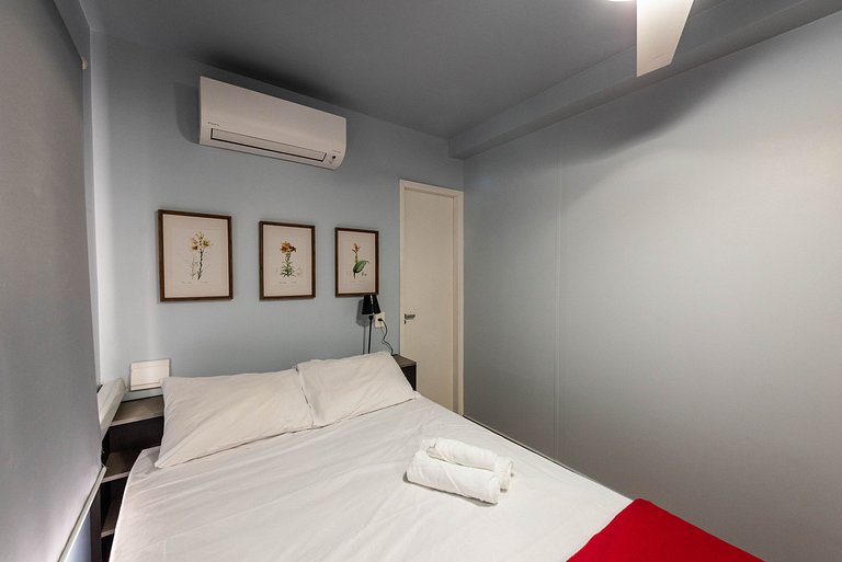 MI611 Studio Charmoso e Confortável p/ Até 4