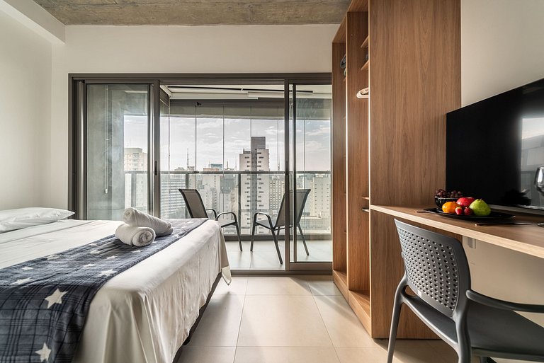 ON14 | Studio Perfeito para Explorar São Paulo